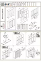 Armoire 6 portes 2 tiroirs Glayör ** Armoire sur pieds Byz
