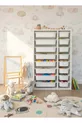 Armoire à Jouets Polyvalente avec Tiroirs et Unité de Rangement – Organisateur de Chambre d’Enfant avec Étiquette Cadeau