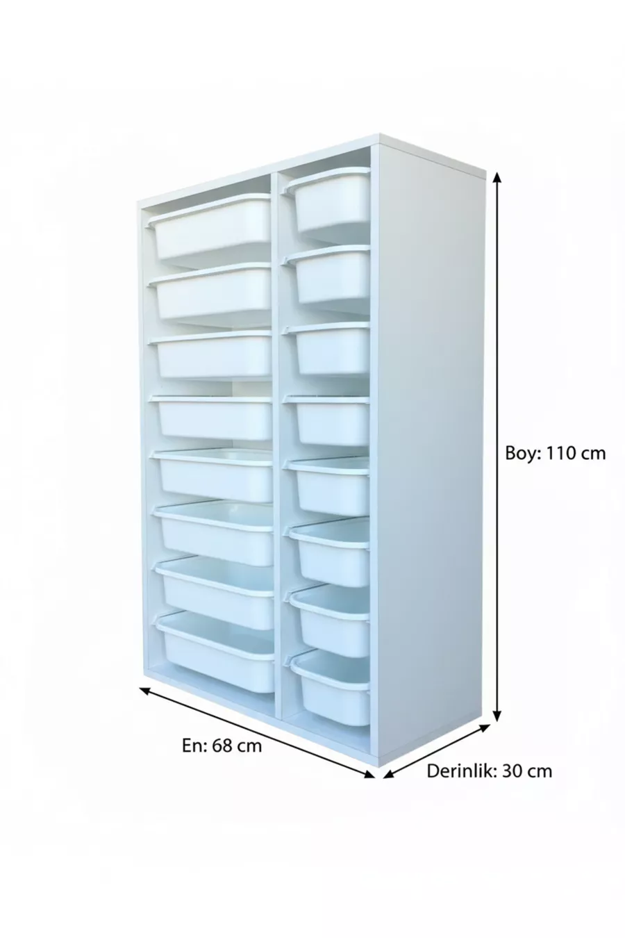 Armoire à Jouets Polyvalente avec Tiroirs et Unité de Rangement – Organisateur de Chambre d’Enfant avec Étiquette Cadeau