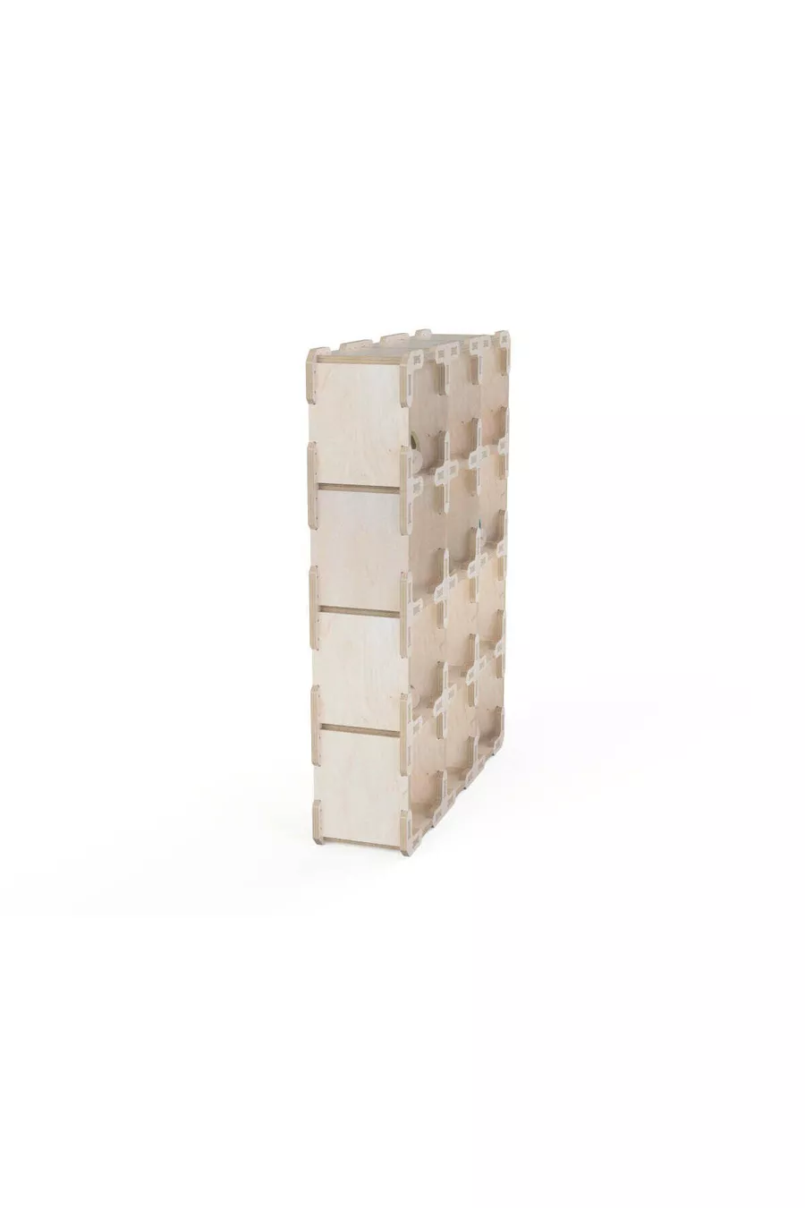 - Étagère cube (nid d'abeille) Étagère murale Montessori en bois naturel
