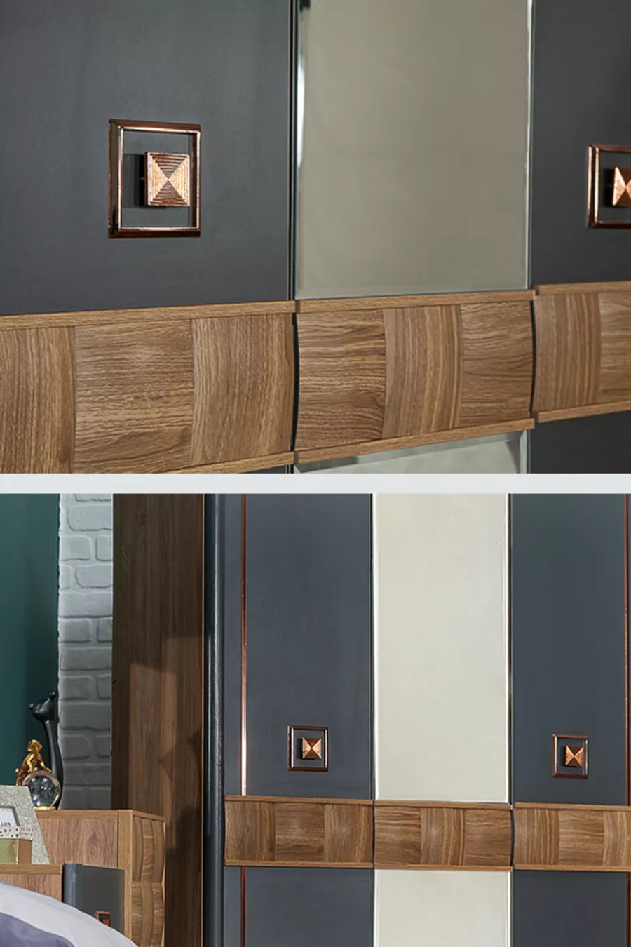 Armoire pour chambre d'adolescent rétro