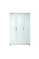 Placard MDF 3 portes de haute qualité Sicile | Portes avec revêtement Rehau | Pieds en bois de charme
