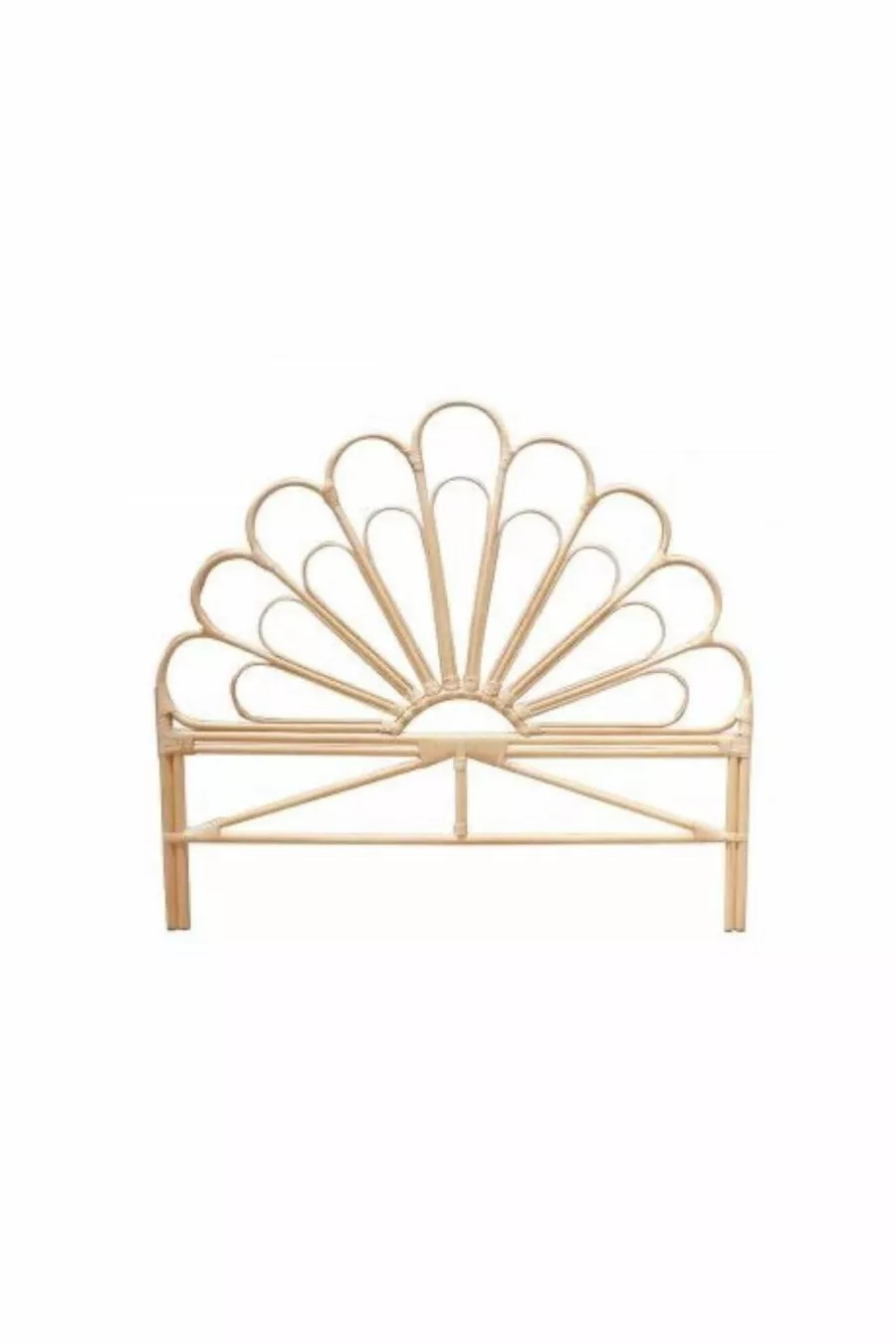 Tête de lit simple en bambou