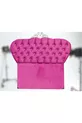 Tête de lit Alc Avant-garde Modèle CM matelassé tissu rose couleur Rembourrage fait main