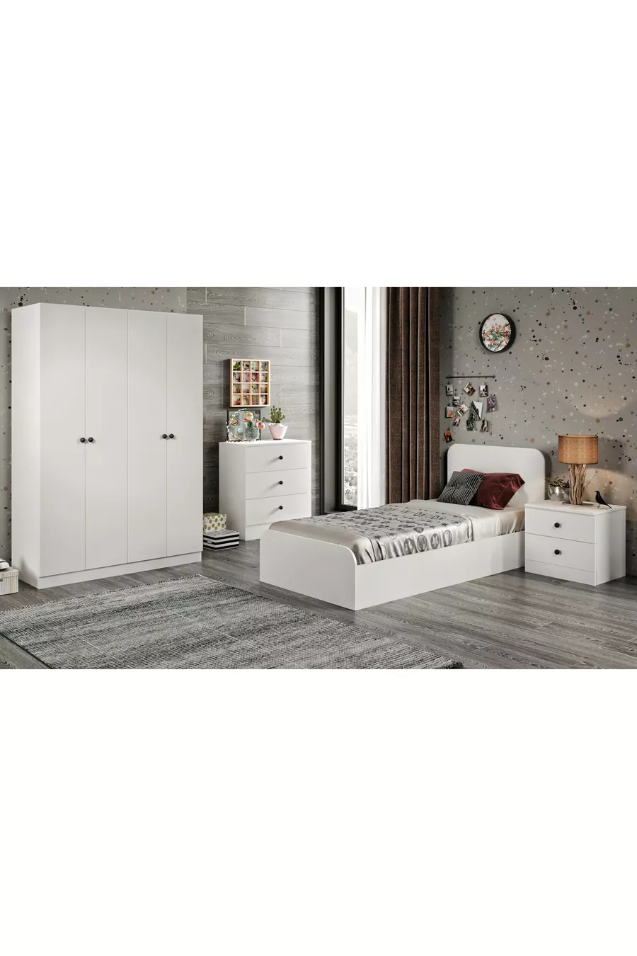 Ensemble de chambre pour jeunes Acacia