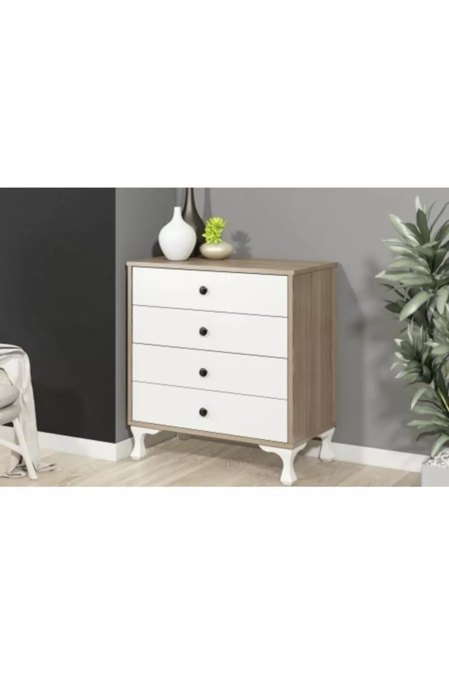 Commode Cordoba Torino blanche