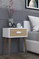 Table de chevet Komot Trend - Chêne Saphir
