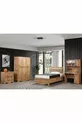 Chambre Jeune Fille Papatya - Armoire 3 Portes, Lit avec Coffre, Bureau, Commode - 