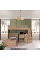 LIT SUPERPOSÉ RUSTIQUE LIT BUREAU