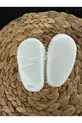 Chaussons de luxe pour bébé fille avec nœud, détails brillants et perles, 0-4 mois,  cm, cadeau avec velcro