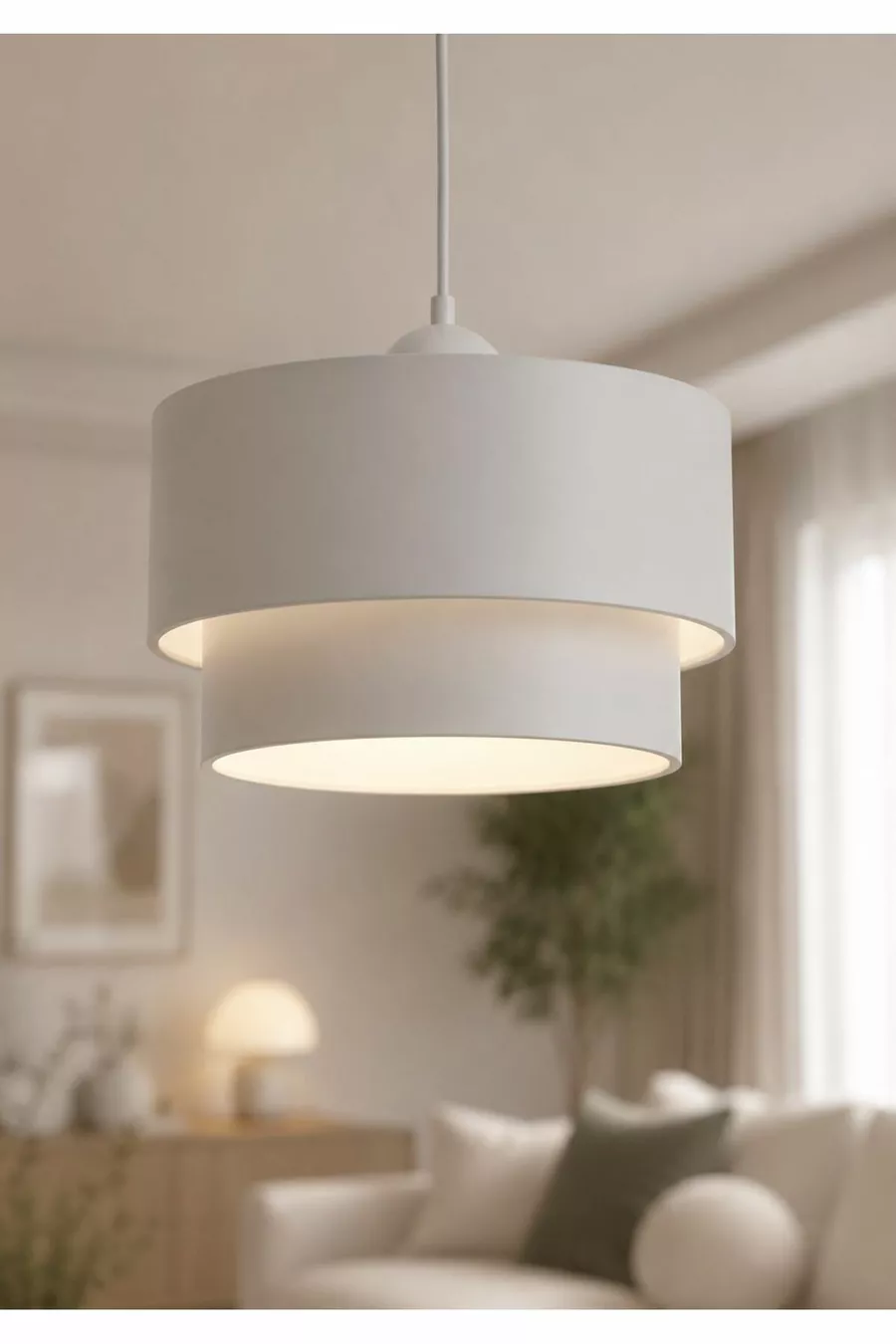 Suspension en tissu pour gâteau à 2 étages Chambre à coucher Chambre d'enfants