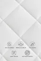 Protège-matelas matelassé ajusté étanche à l'eau avec bords complets | Simple, double, queen, bébé, enfant