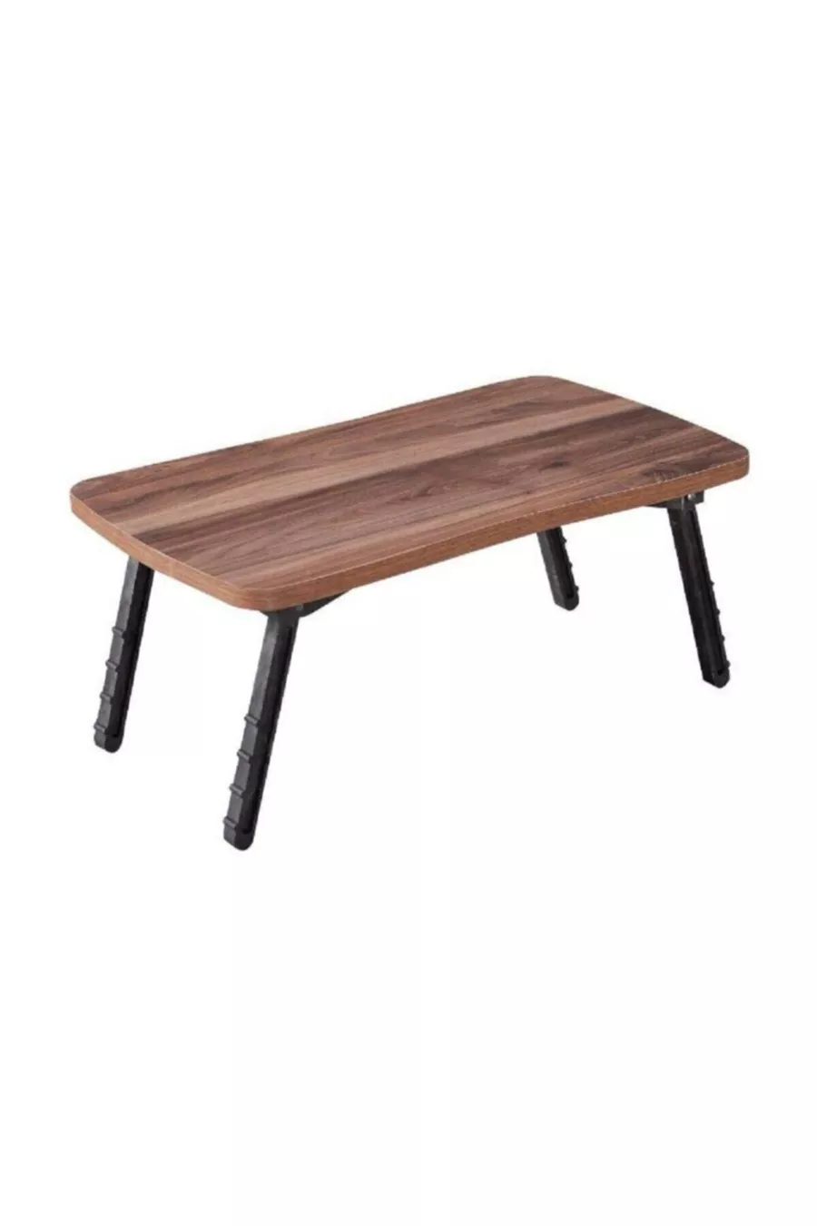 Table d'ordinateur portable, table de travail, table de petit-déjeuner, noyer