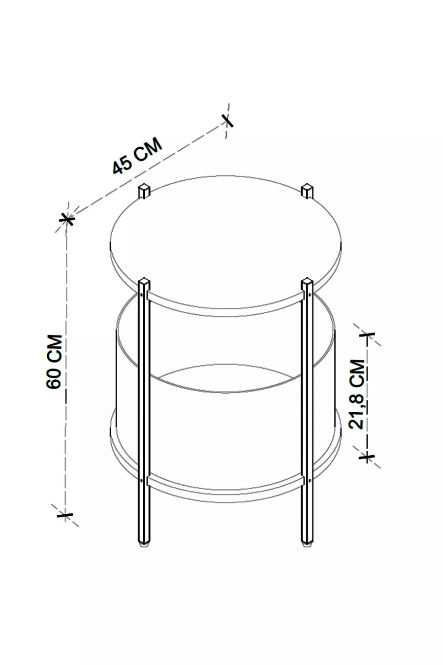 Table basse avec large sac, porte-revues, bibliothèque, porte-fleurs, pin