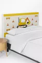 Housse de tête de lit pour chambre d'enfant avec jolis camionnettes