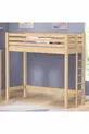 Lit superposé avec espace de travail Atlantis Lit superposé en bois
