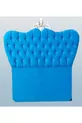 Titre DK Double Avangarde Turquoise Tissu Baby Face Capitonné Épais