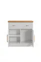 Chambre d'enfant Vita Bohem - Armoire 4 portes, Lit, Table de chevet, Commode