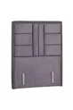 TÊTE DE LIT PREMIUM BAMBOU SLEEPY Gris (Sommier et matelas non inclus)