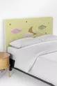 Housse de tête de lit et sommier pour chambre d'enfant à motif nuage