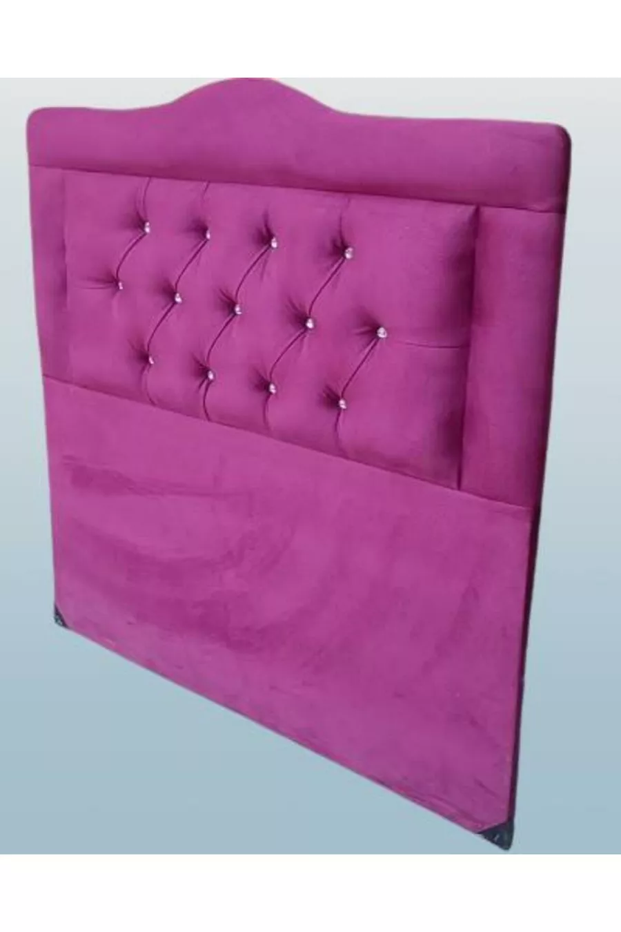 Titre DK Simple Personne Modèle Poney Plumage Fuchsia Tissu Capitonné Rempli Fait Main