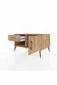 Commode Kronos à une étagère, un tiroir et une porte en pin