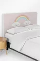 Housse de tête de lit pour enfant avec motif arc-en-ciel et nuage mignon