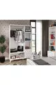 Ensemble chambre d'adolescent moderne Hayal blanc - 4 pièces et entièrement en MDF de première qualité