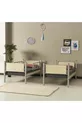 Chambre d'enfant Yurt avec lit superposé et lits en métal et bois
