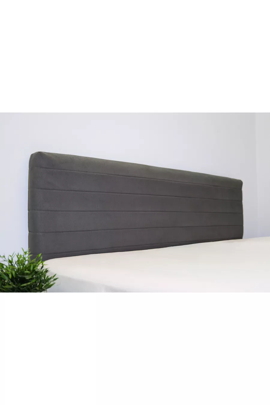 Housse de Tête de Lit pour Lit - Tissu Matelassé en Poil de Poney (Options de Taille)