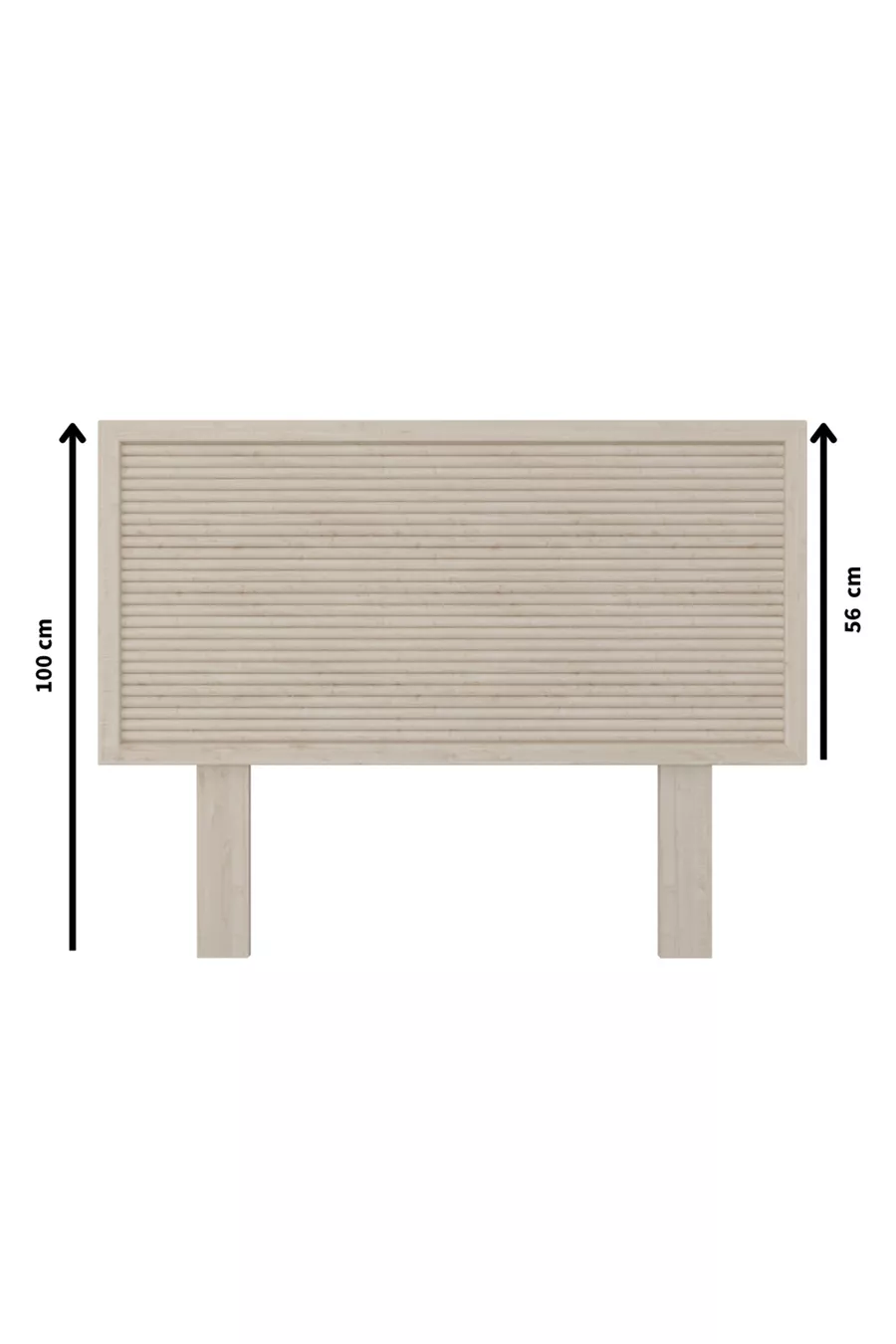 Tête de lit en bois laqué à motif marbré ( YTY )