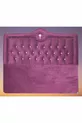 Tête de lit Alc Roi Fauve Mauve Tissu Matelassé cm Tête de lit Fait Main