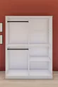 Armoire à 4 portes avec poignées à boutons