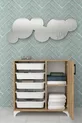 Armoire à 5 paniers Armoire polyvalente Armoire à jouets Kayra Pin