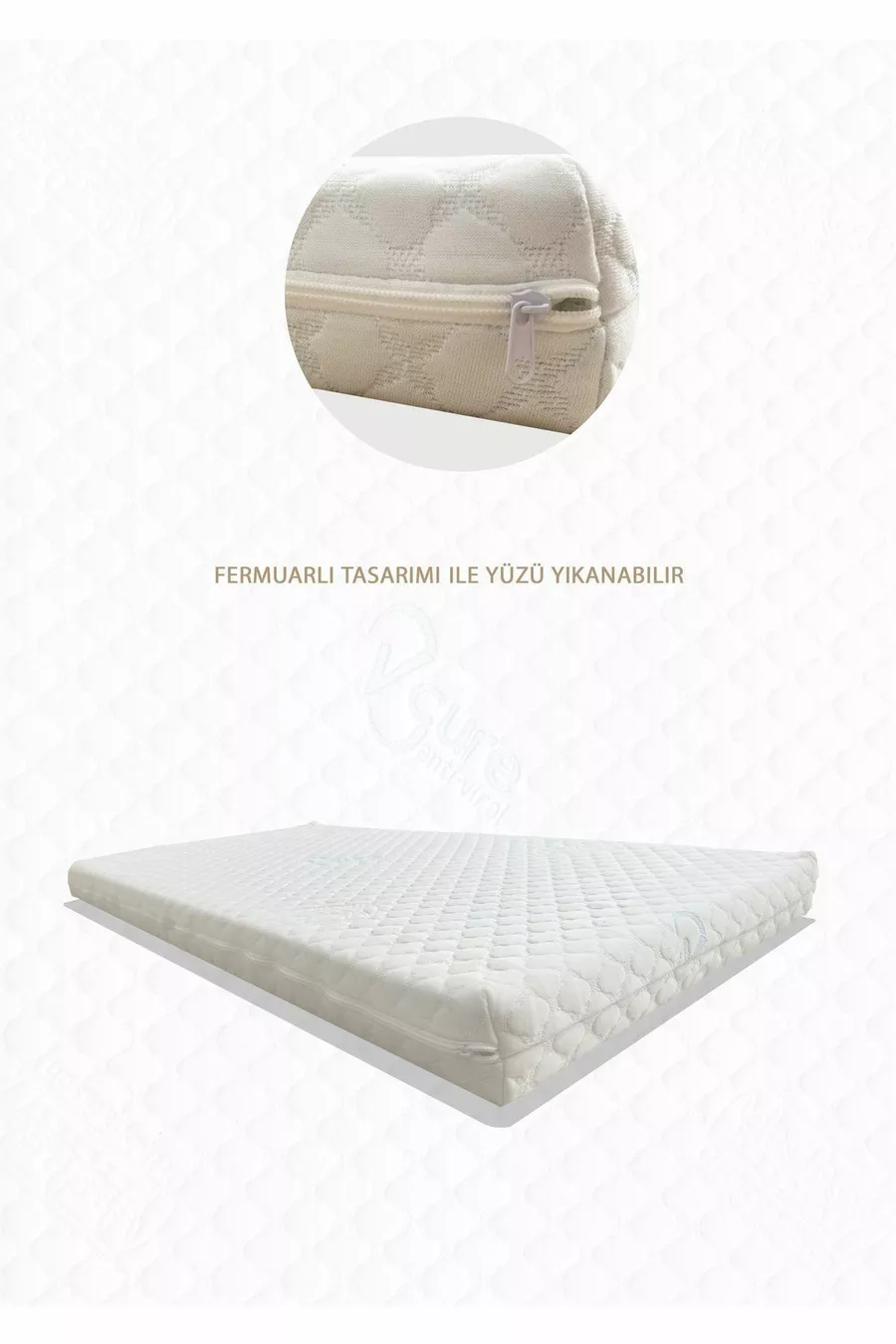 Matelas en mousse pour bébé compatible avec lit et berceau