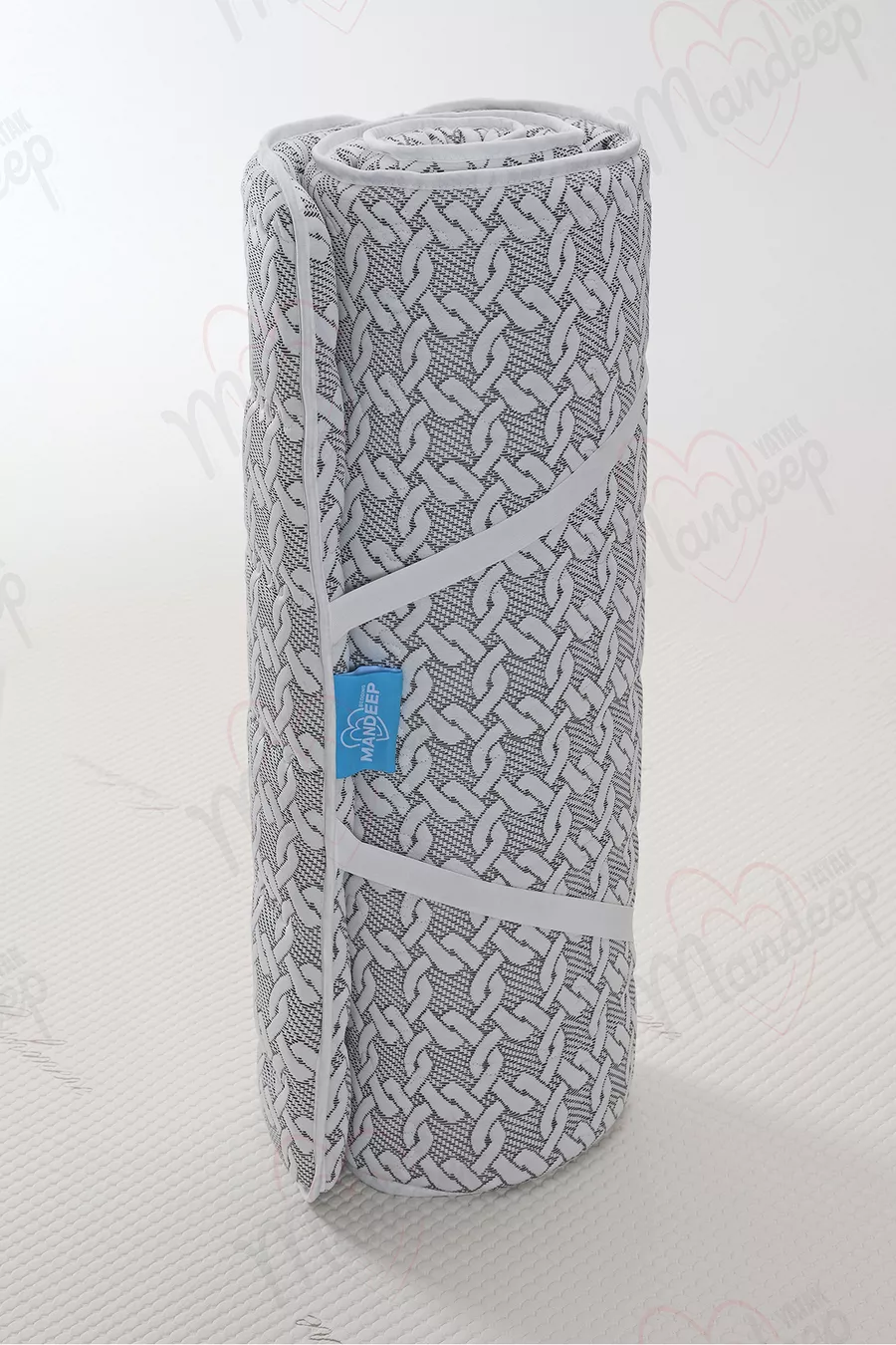 Matelas surélevé orthopédique Kapitenoli | Doux, confortable, avec soutien lombaire et dorsal