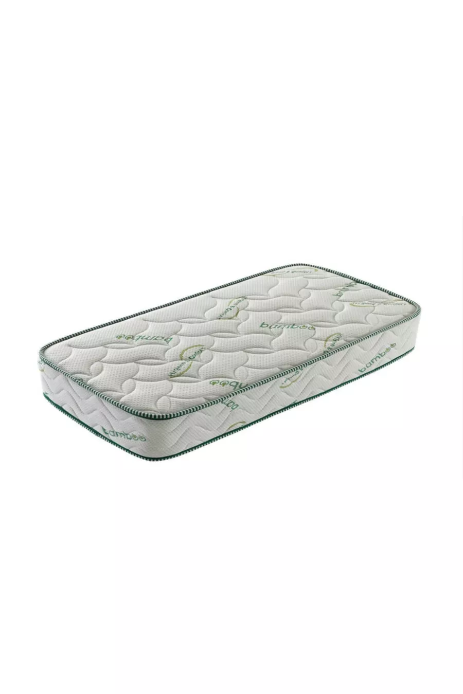 Matelas à ressorts orthopédiques en bambou * cm Matelas à ressorts orthopédique en bambou simple