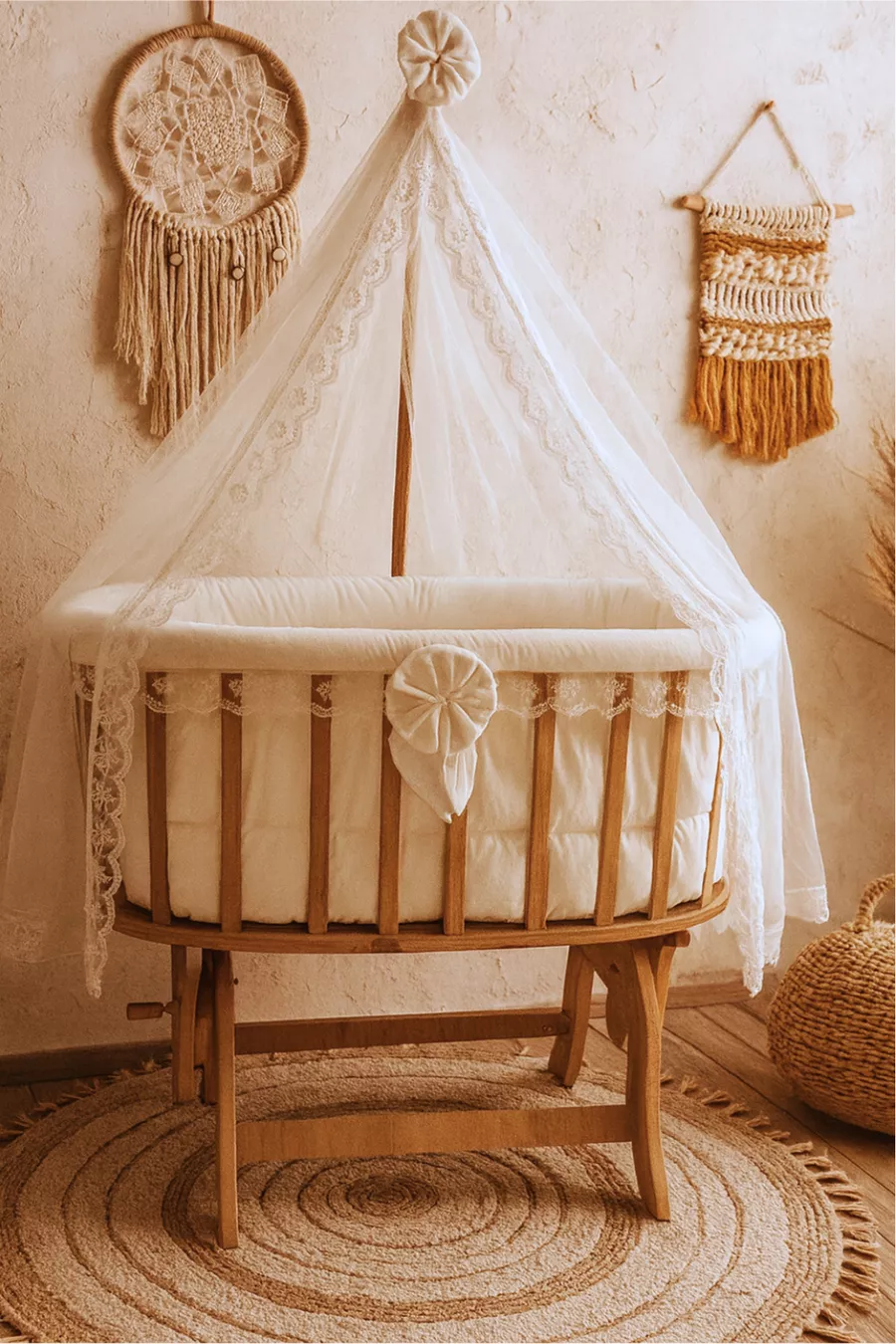Berceau à panier d'Amed (LIT INCLUS) 0-2 ans