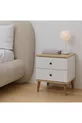 Ensemble de 2 tables de chevet Saga