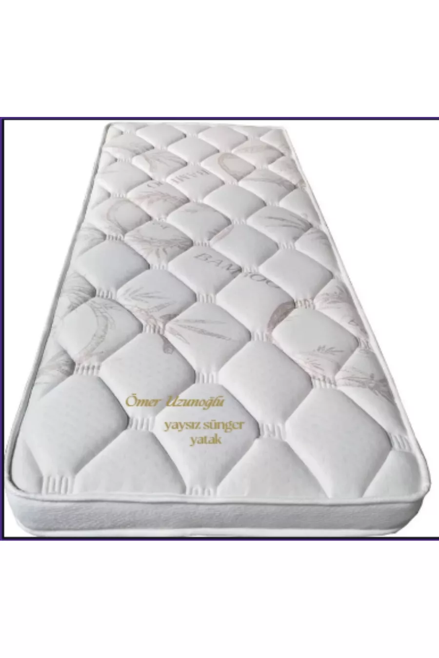 Matelas en mousse sans ressort avec tissu éponge
