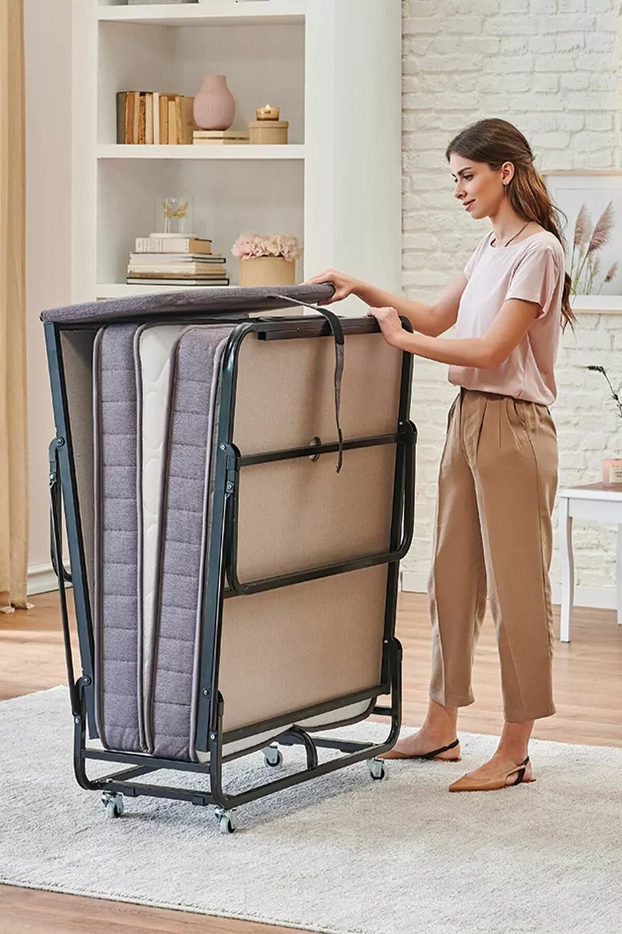 Lit pliant Flexbed-Sommier Lit simple Cm