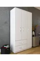 Armoire Modena à 3 portes et 2 tiroirs