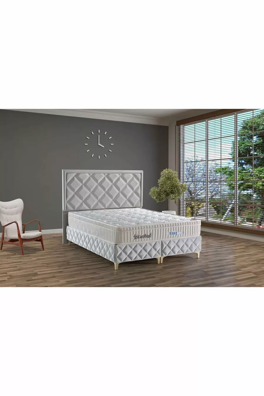 SLEEPNİCE ISTANBUL TISSU BIOLOGIQUE MATELAS ORTHOPÉDIQUE SUPPLÉMENTAIRE SUR MESURE AVEC RESSORTS SIMPLE OU DOUBLE