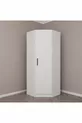 Armoire d'angle Kale  cm 1 porte Blanche