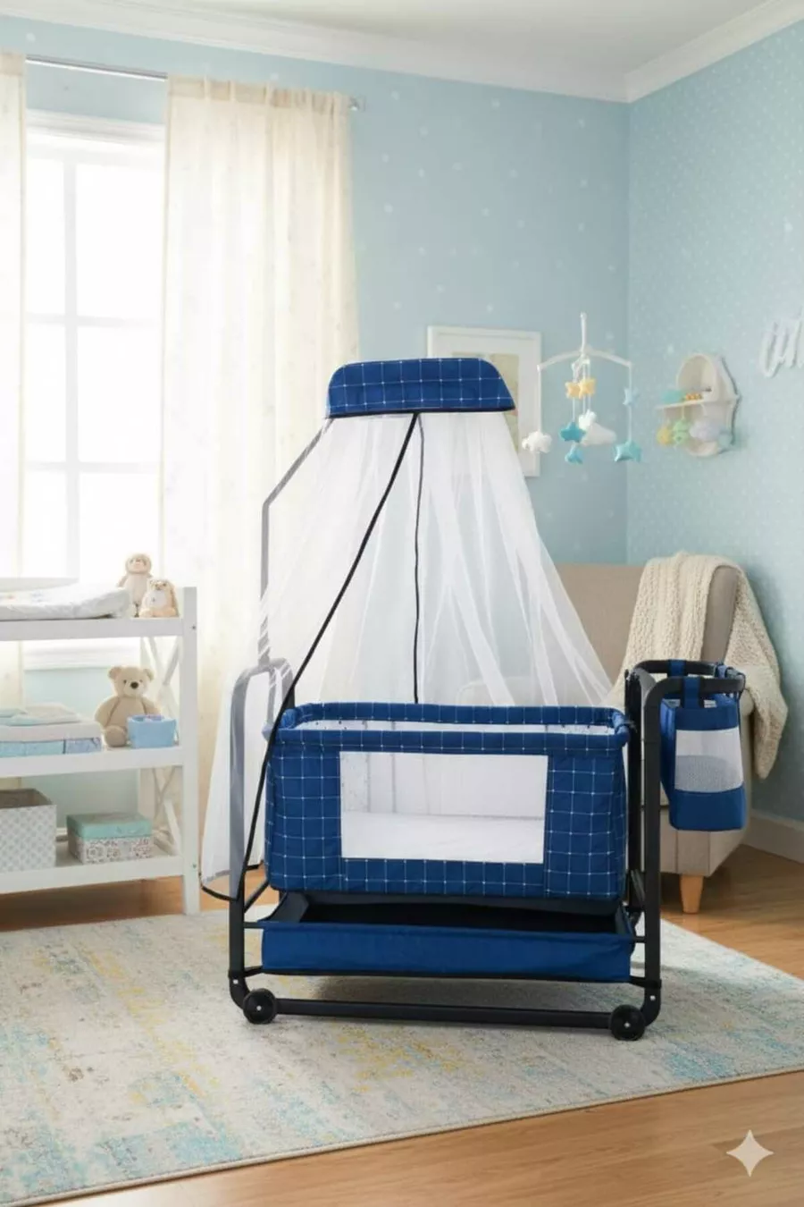 Berceau pour bébé pouvant se balancer à côté de la mère, hamac portable, berceau en panier, Safir
