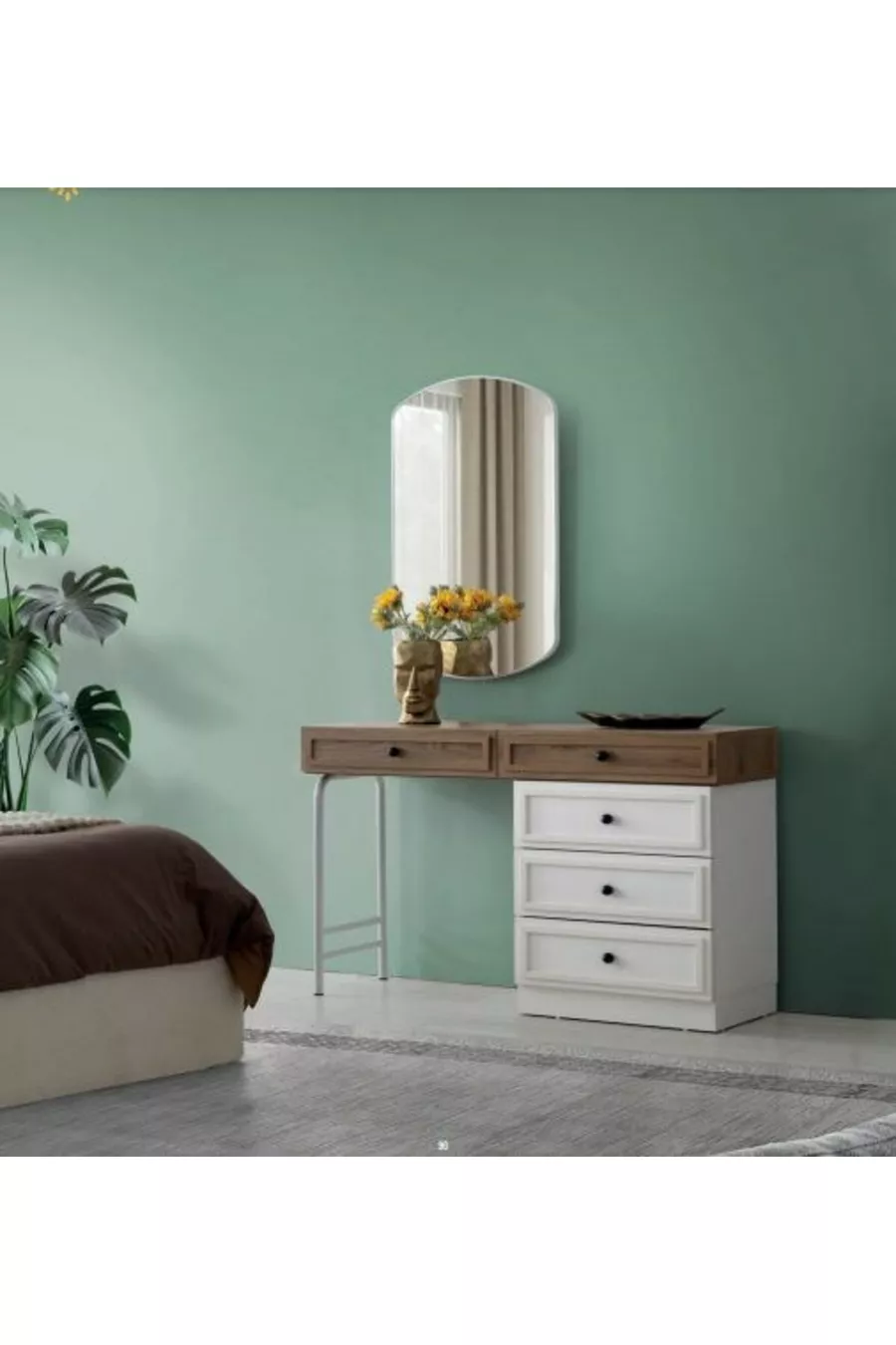 Ensemble de chambre à coucher Tisan en MDF