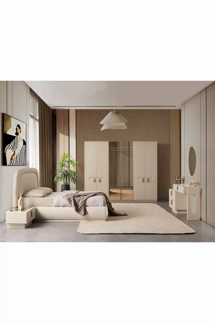 Chambre à coucher tendance