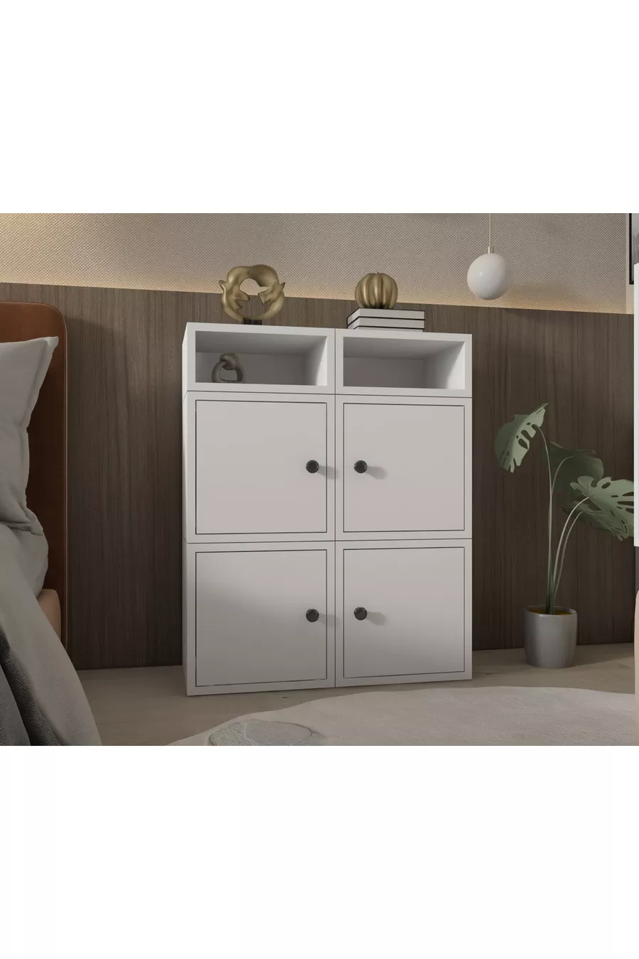 Ensemble de chambre à coucher modulable /