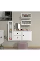 Ensemble modulable tête de lit-tiroir pour chambre à coucher – Blanc – 