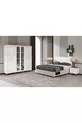 Ensemble de chambre à coucher Bohem MDF avec montage gratuit